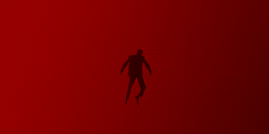 Falling Silhouette