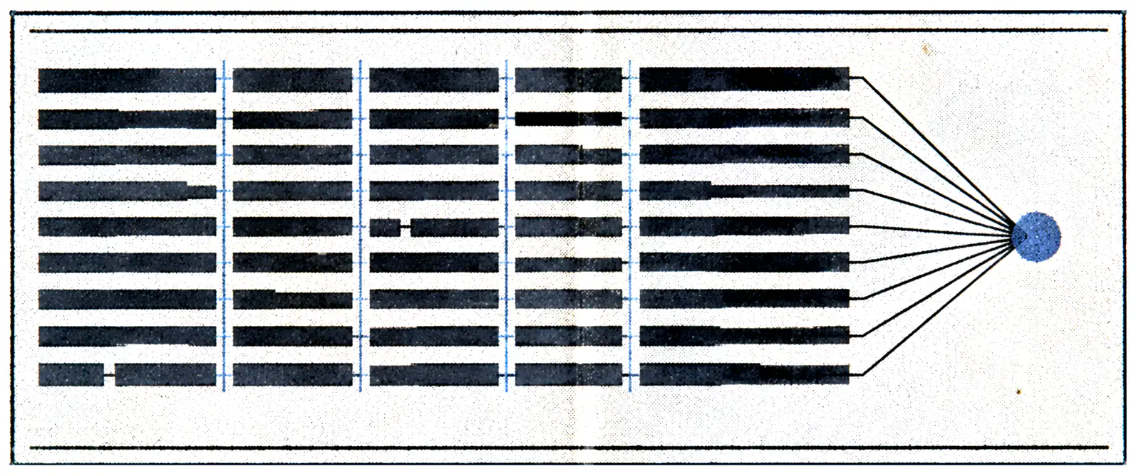 Printed plate for Vision: visual spectrograms and media frames decomposed into discrete hash matrices across an invariant verification grid.